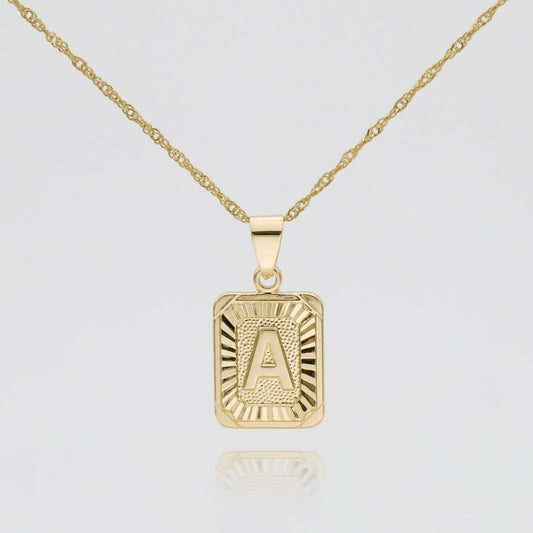 Classic Initial Necklace - ISMI JEWELS