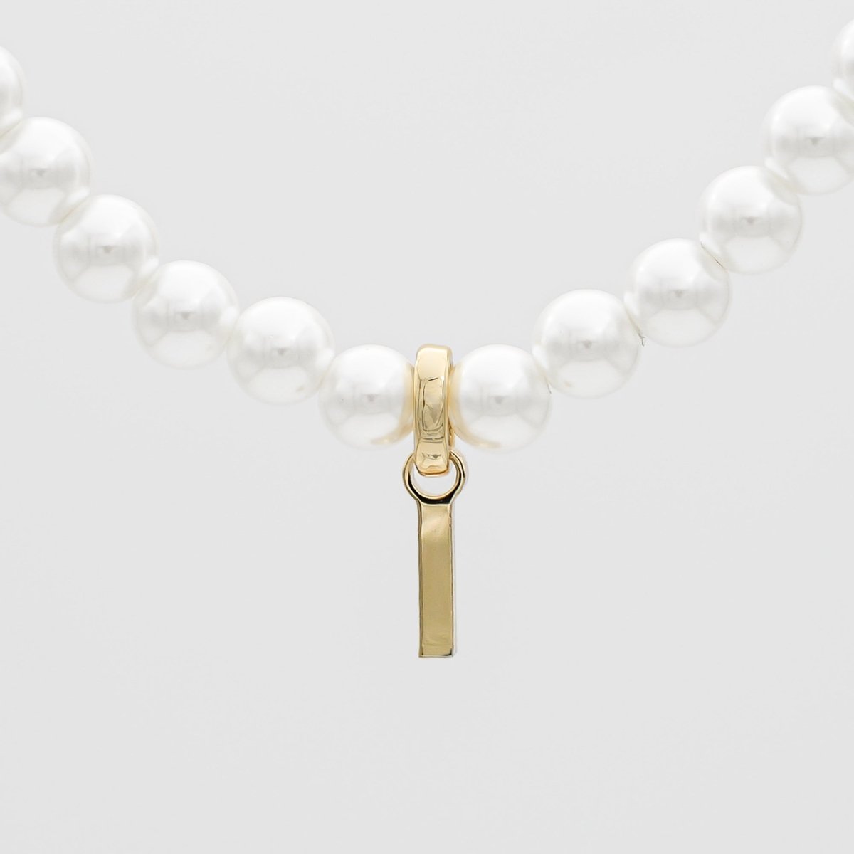 Classic Pearl Initial Bracelet - ISMI JEWELS