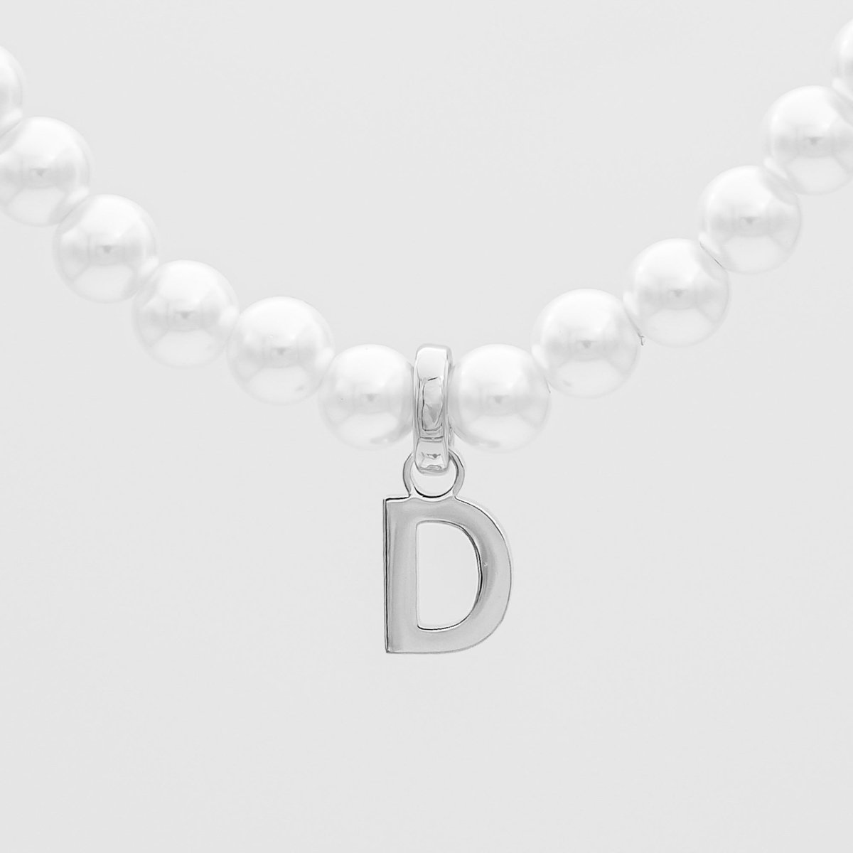 Classic Pearl Initial Bracelet - ISMI JEWELS