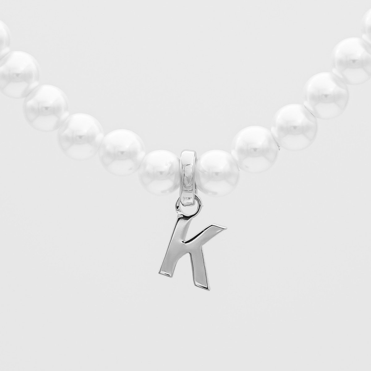 Classic Pearl Initial Bracelet - ISMI JEWELS