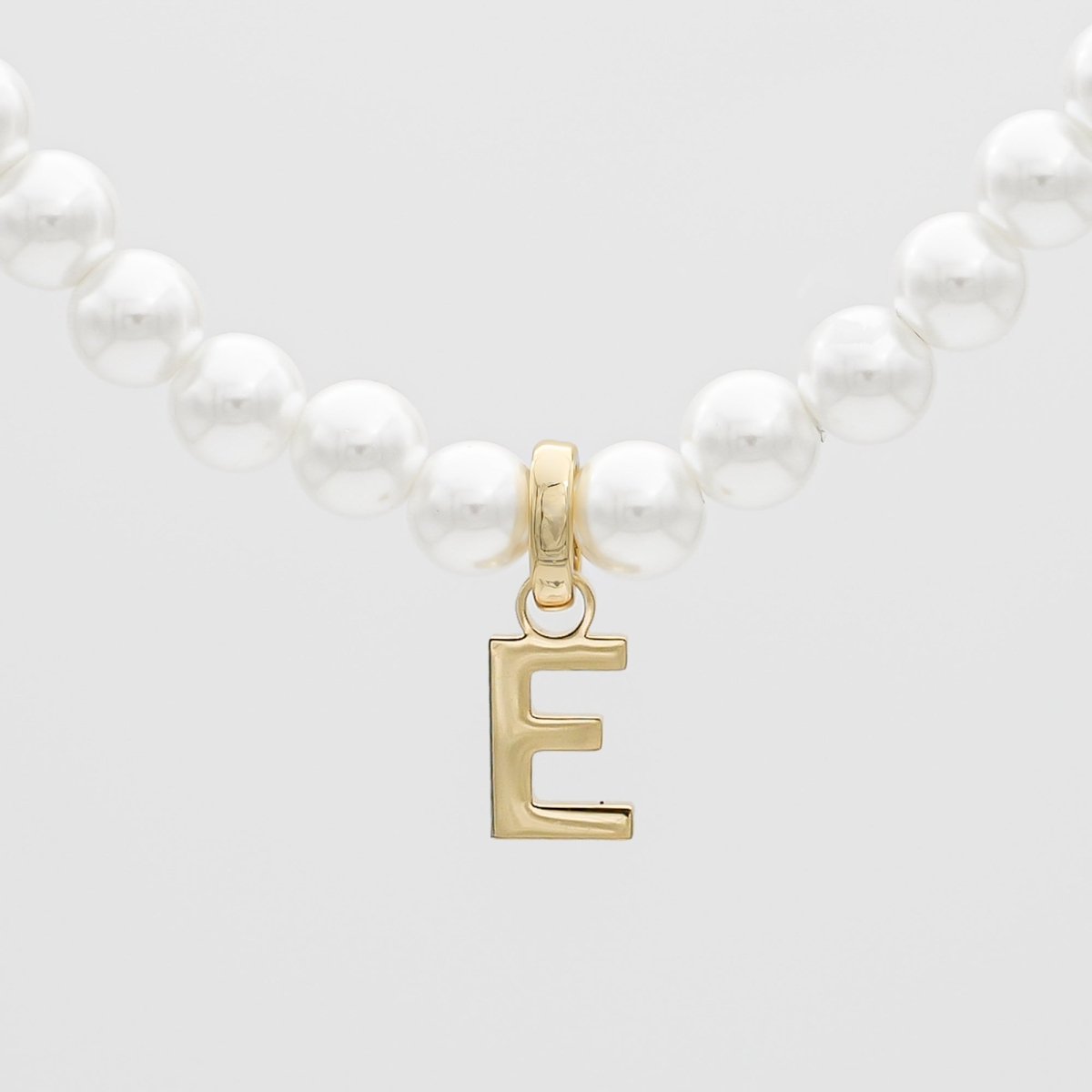 Classic Pearl Initial Bracelet - ISMI JEWELS