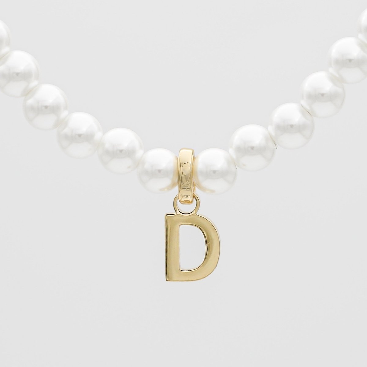 Classic Pearl Initial Bracelet - ISMI JEWELS