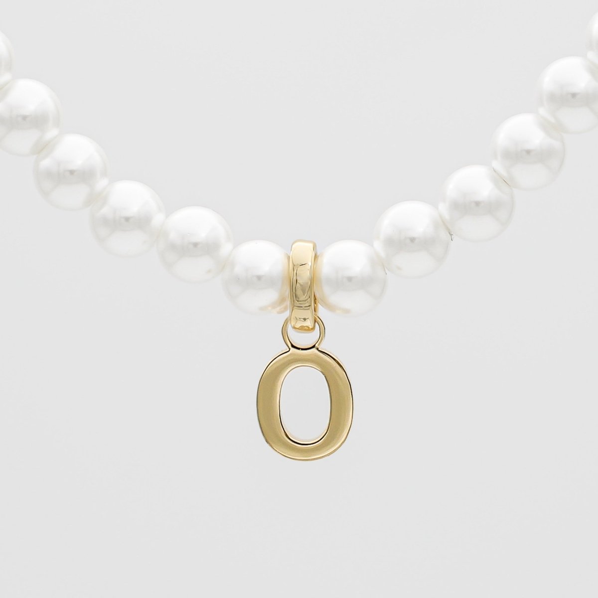 Classic Pearl Initial Bracelet - ISMI JEWELS