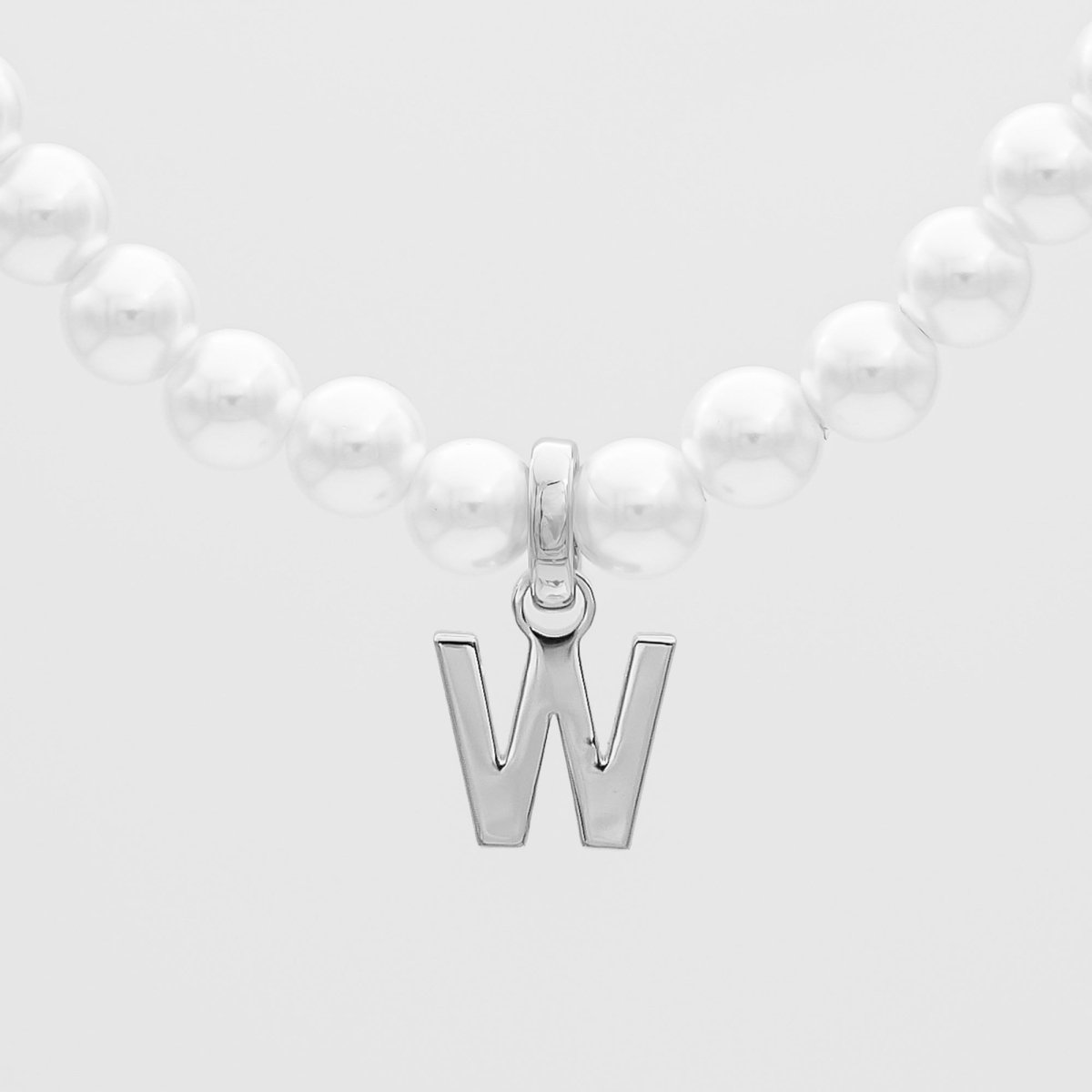 Classic Pearl Initial Bracelet - ISMI JEWELS