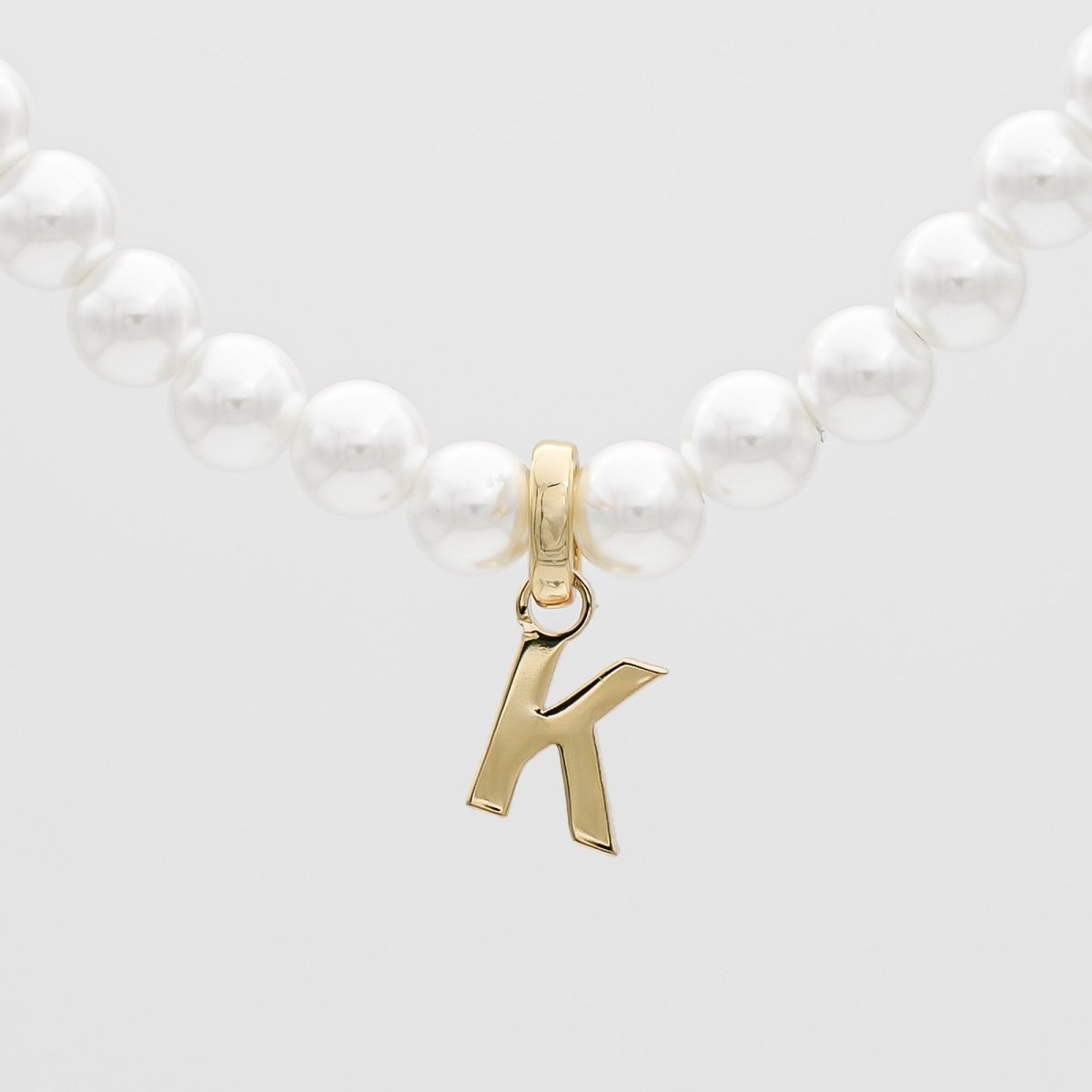 Classic Pearl Initial Bracelet - ISMI JEWELS