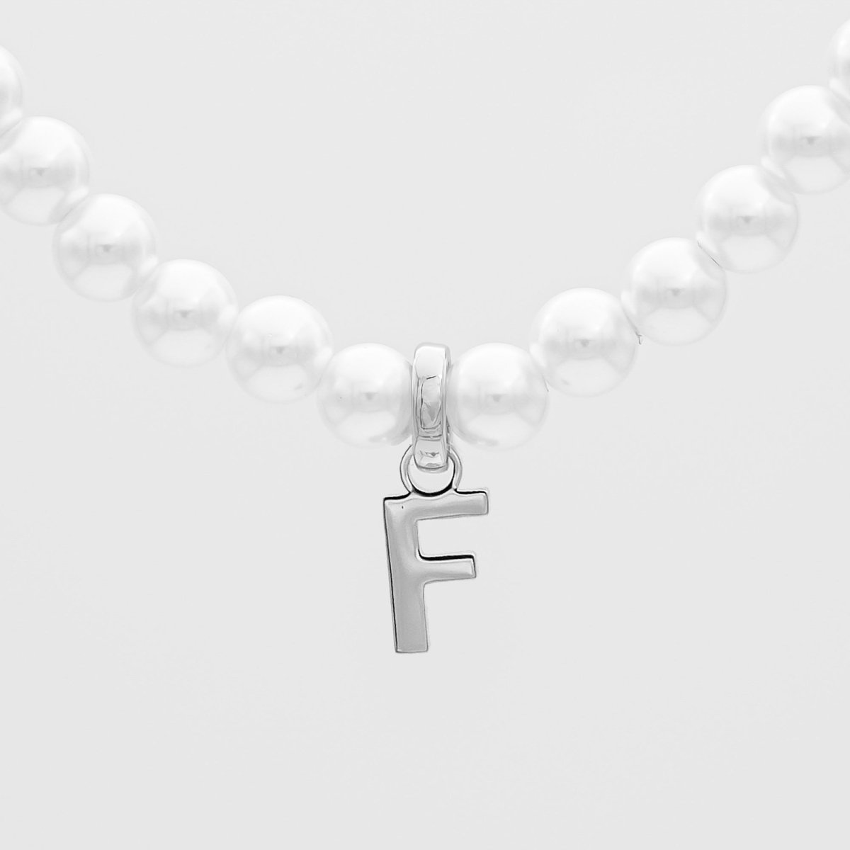 Classic Pearl Initial Bracelet - ISMI JEWELS