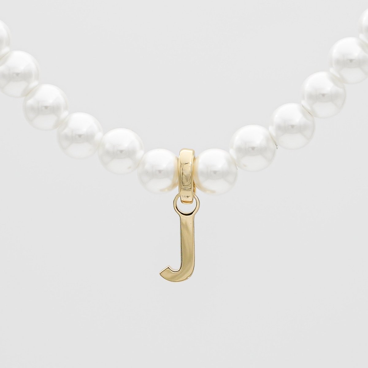 Classic Pearl Initial Bracelet - ISMI JEWELS
