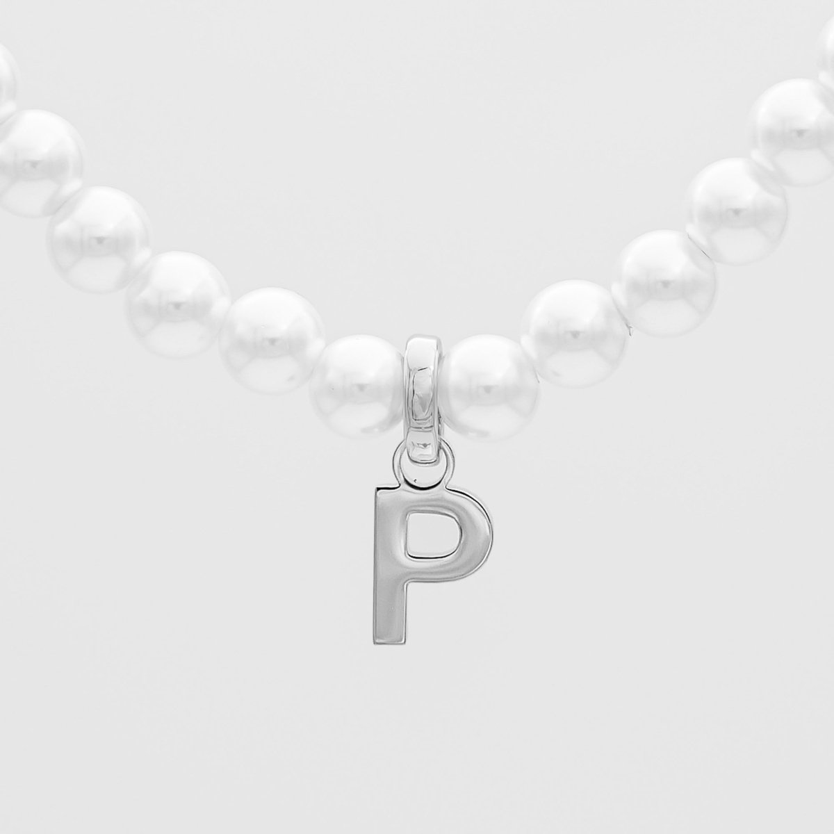Classic Pearl Initial Bracelet - ISMI JEWELS