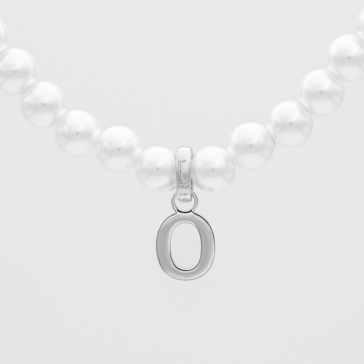 Classic Pearl Initial Bracelet - ISMI JEWELS