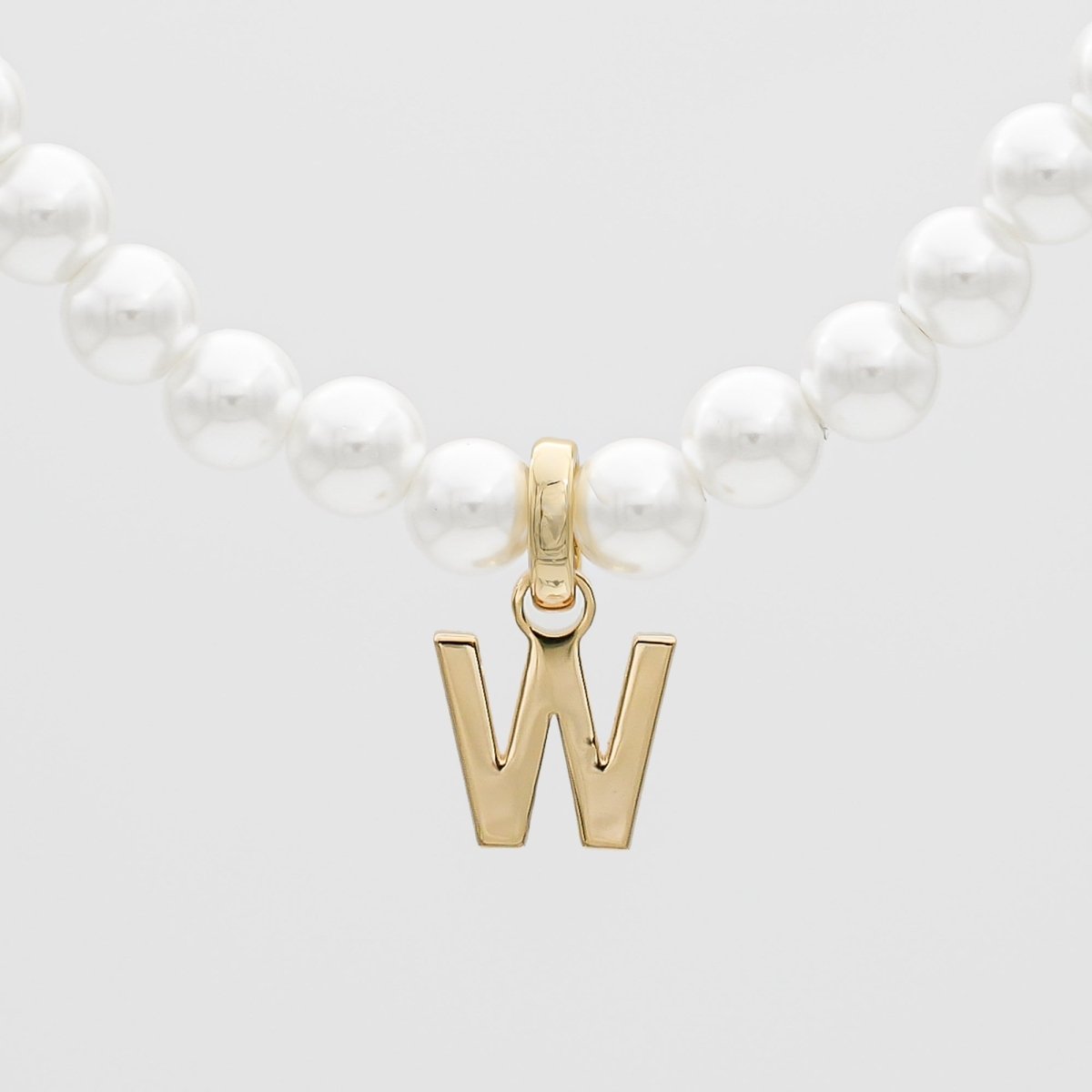 Classic Pearl Initial Bracelet - ISMI JEWELS