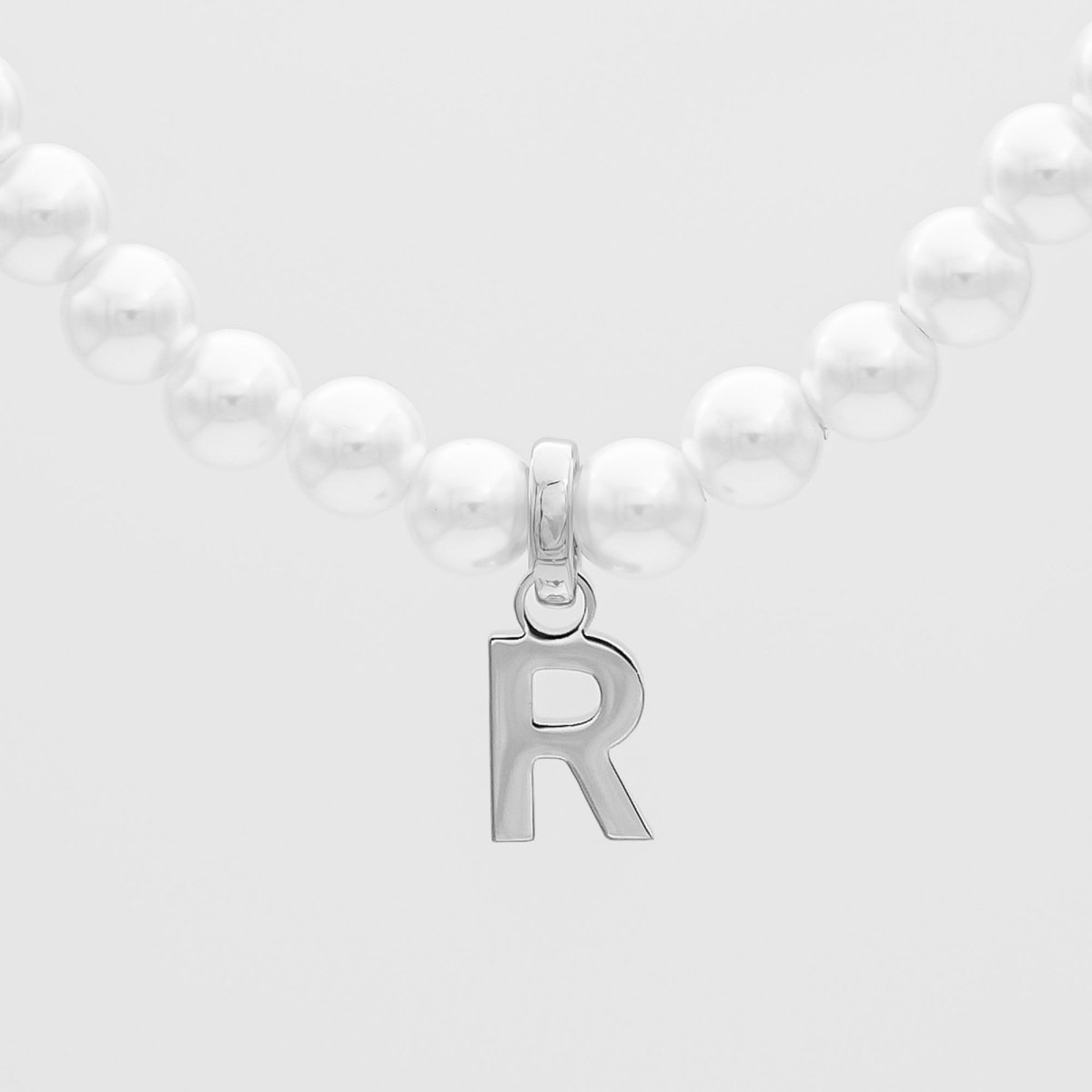 Classic Pearl Initial Bracelet - ISMI JEWELS