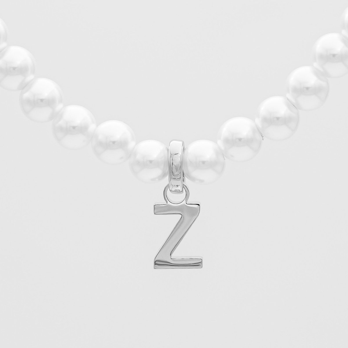 Classic Pearl Initial Bracelet - ISMI JEWELS
