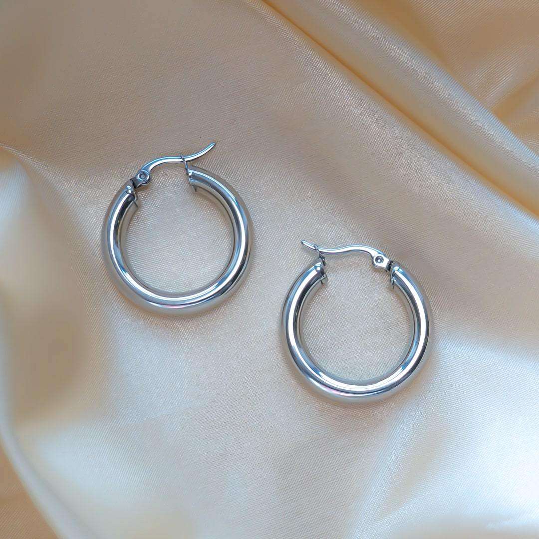 Classic Silver Filled Hoops - Image 6 - ISMI JEWELS