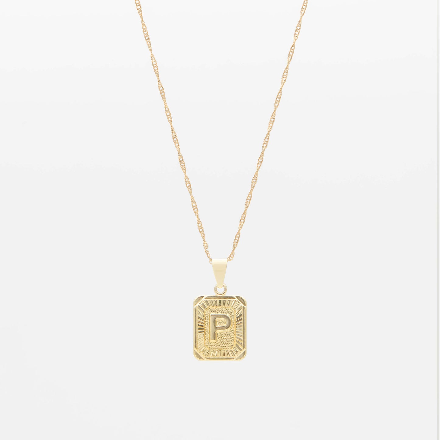 Classic Initial Necklace