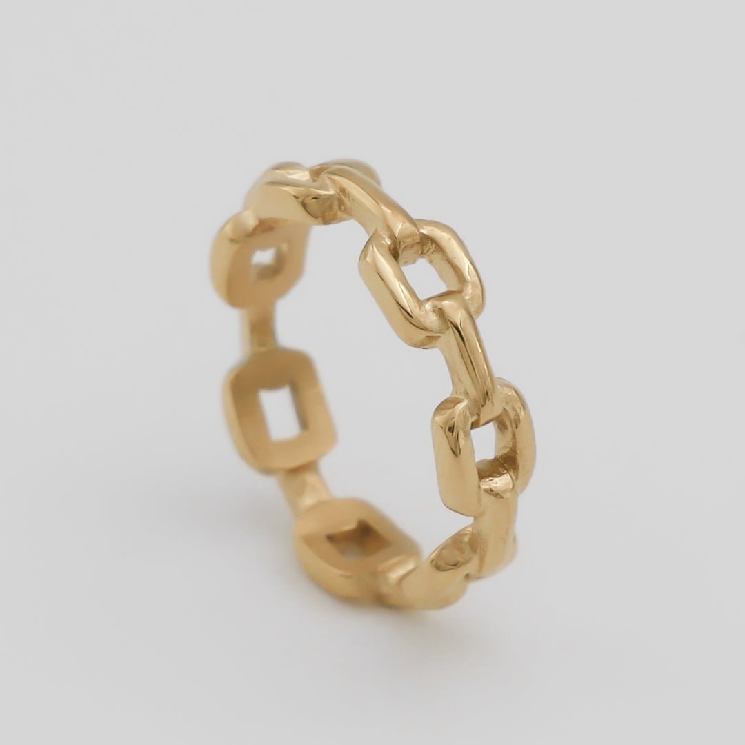 Cleo Chain Ring - ISMI JEWELS