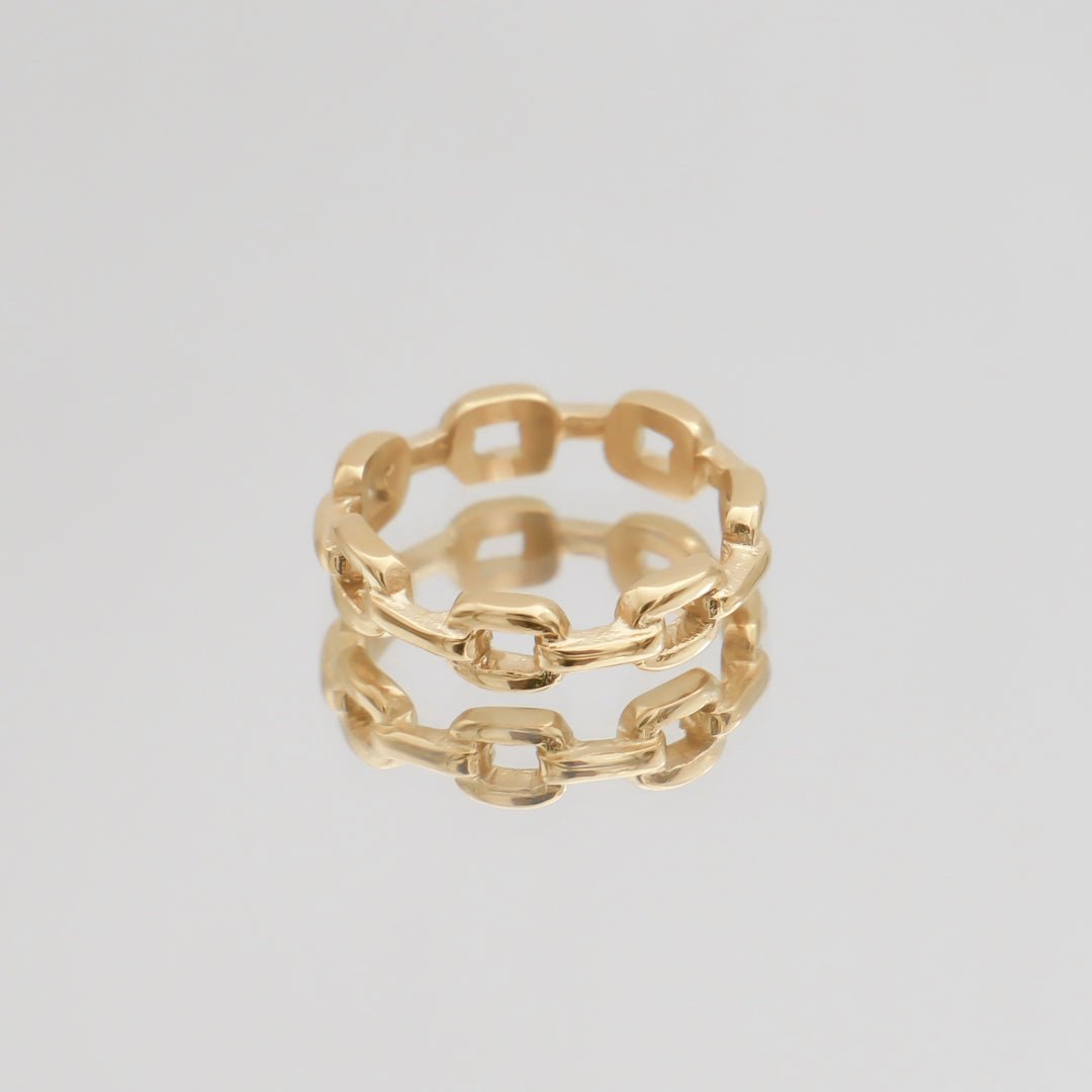 Cleo Chain Ring - ISMI JEWELS
