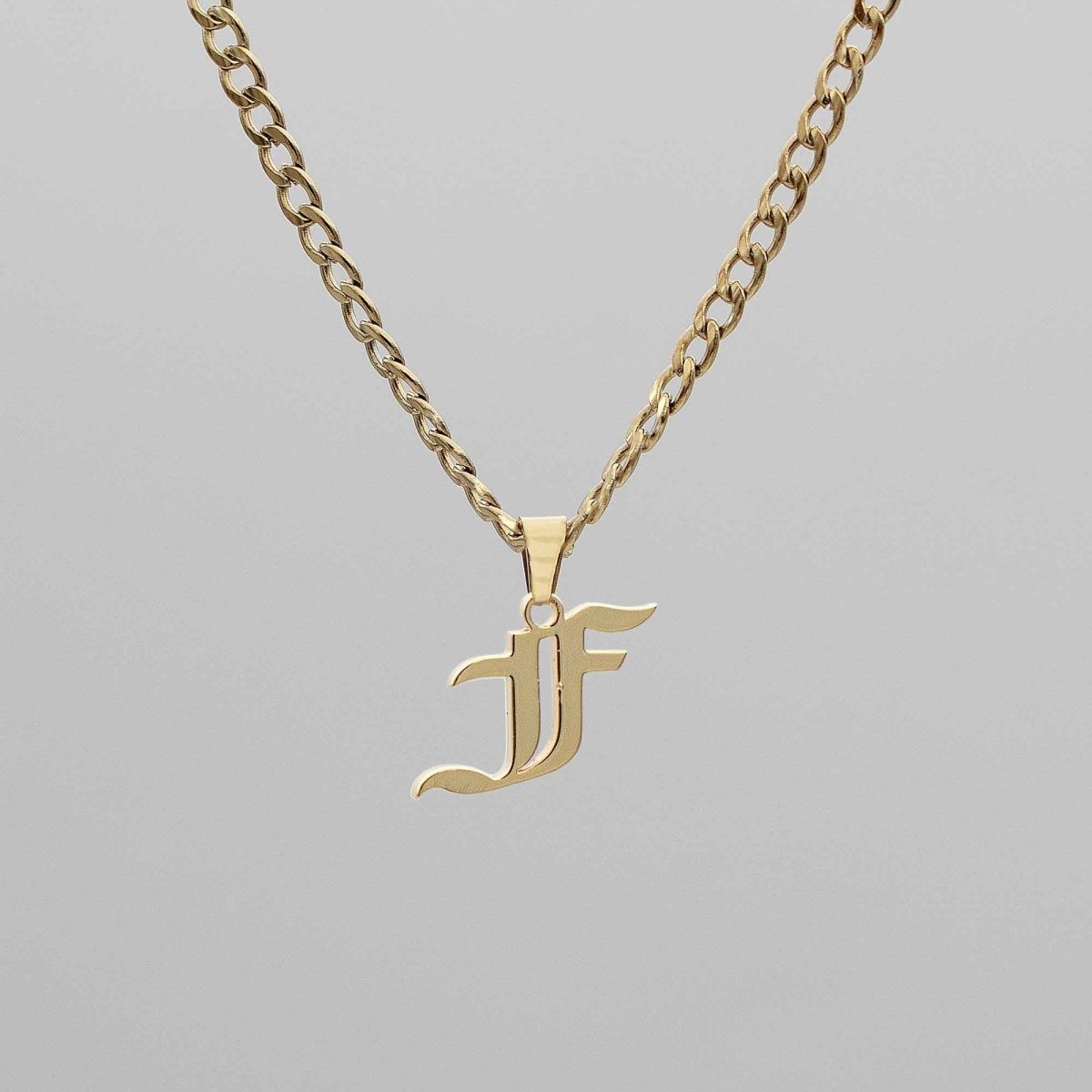 Cubana Initial Necklace - ISMI JEWELS