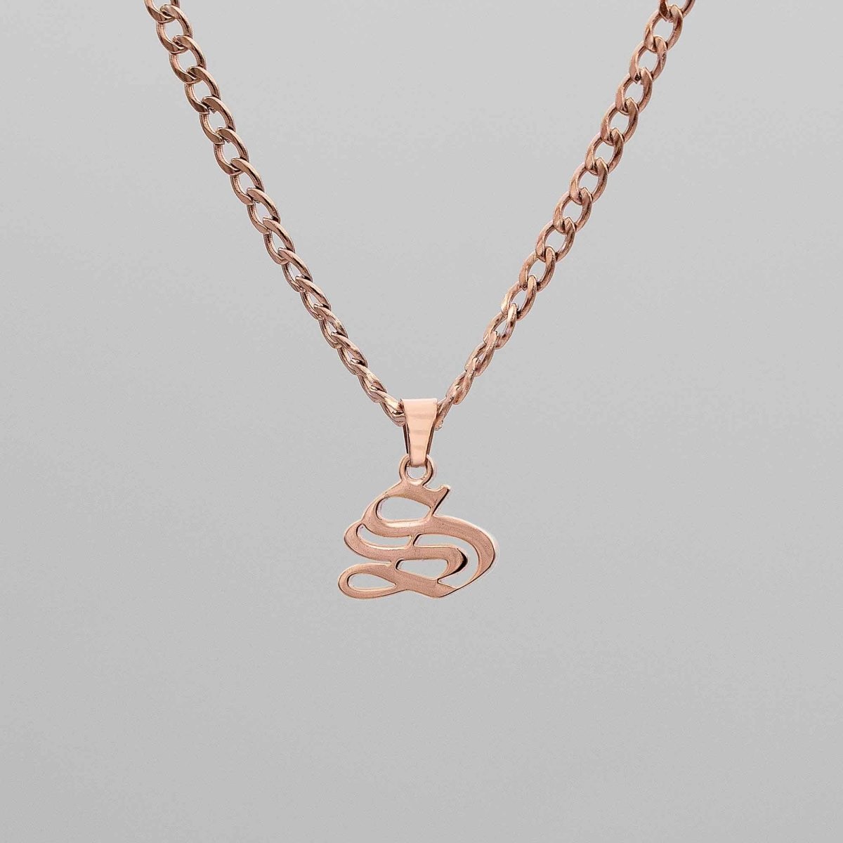 Cubana Initial Necklace - ISMI JEWELS