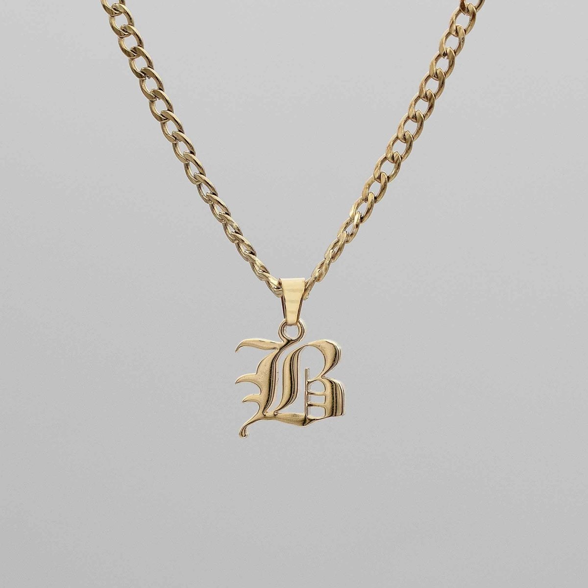 Cubana Initial Necklace - ISMI JEWELS
