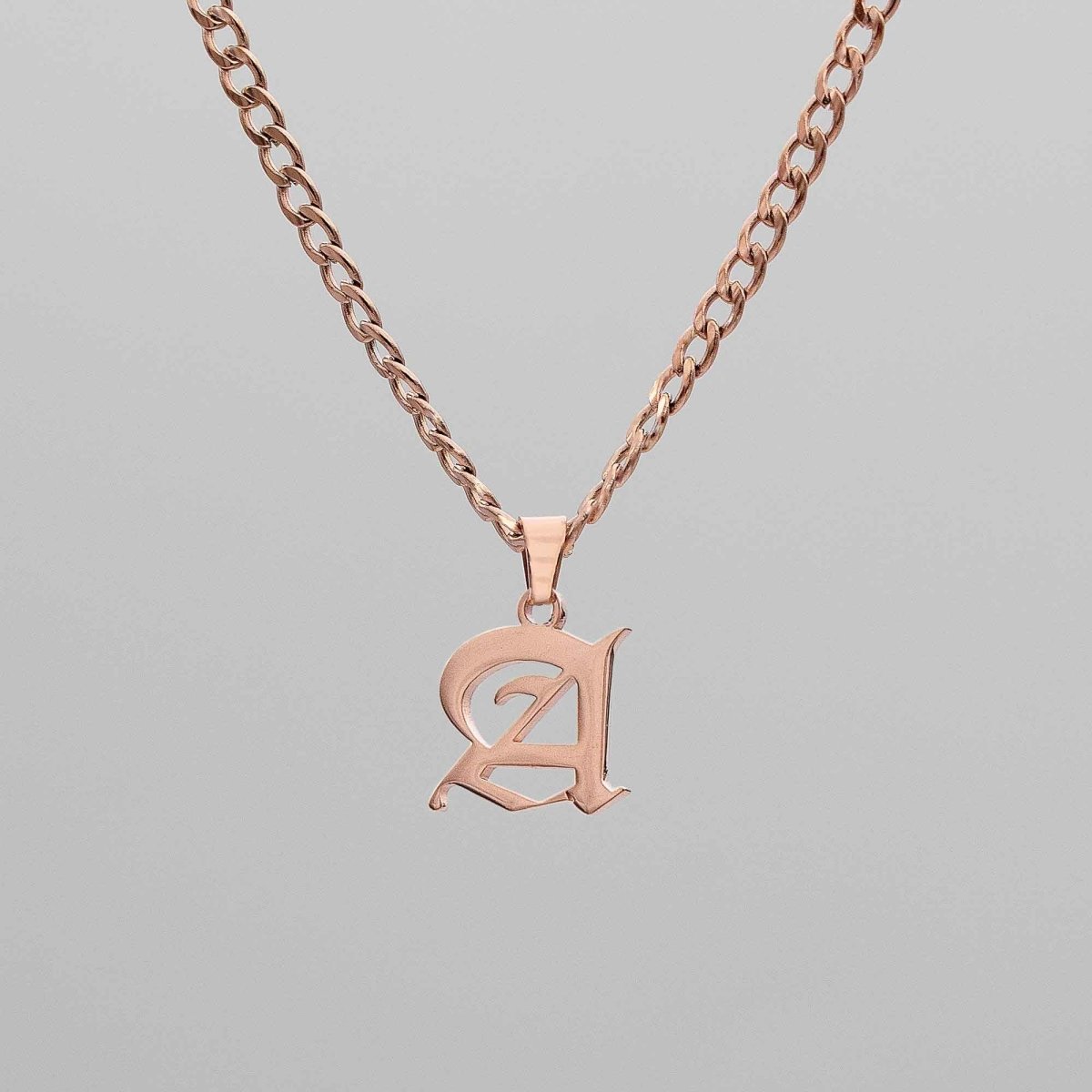 Cubana Initial Necklace - ISMI JEWELS