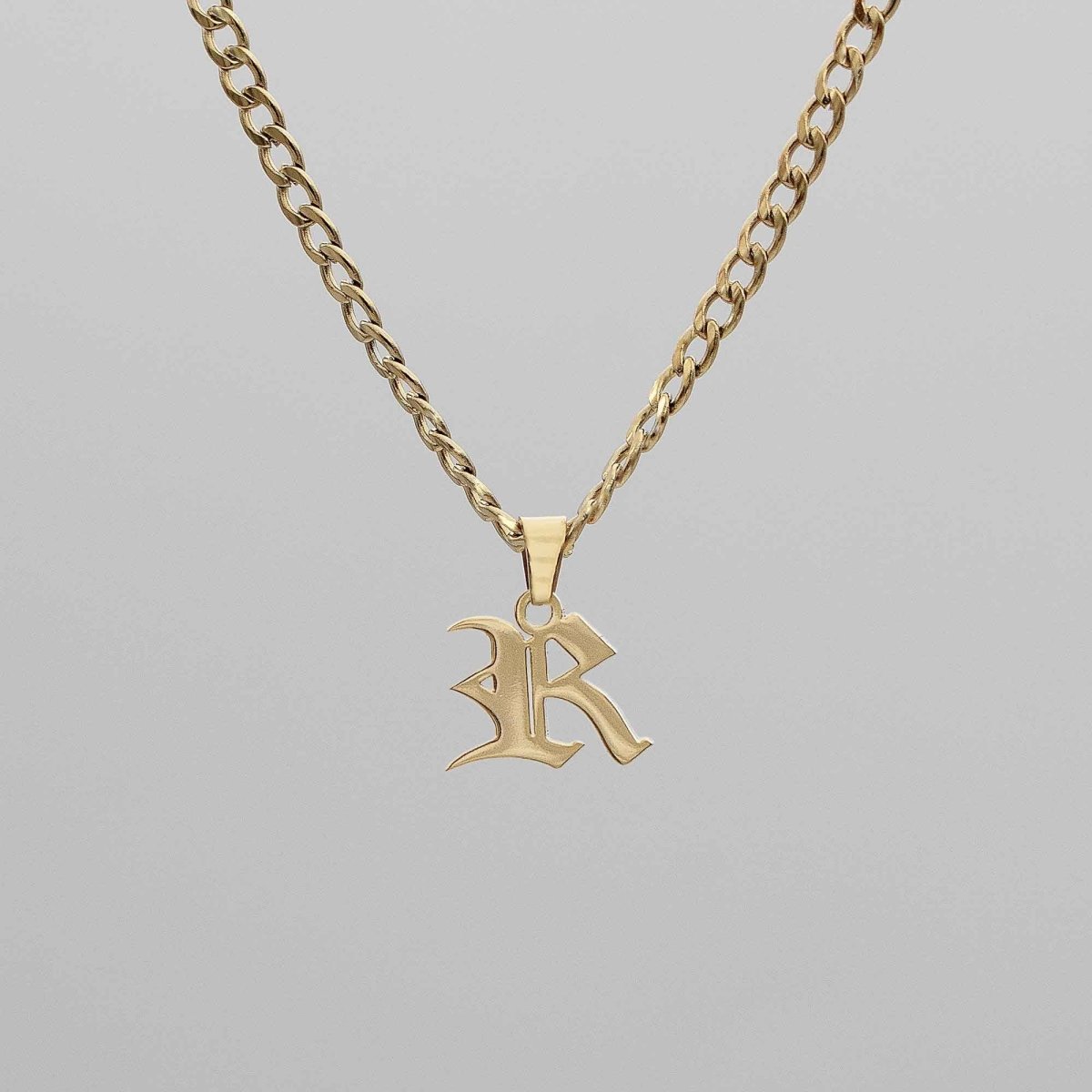 Cubana Initial Necklace - ISMI JEWELS