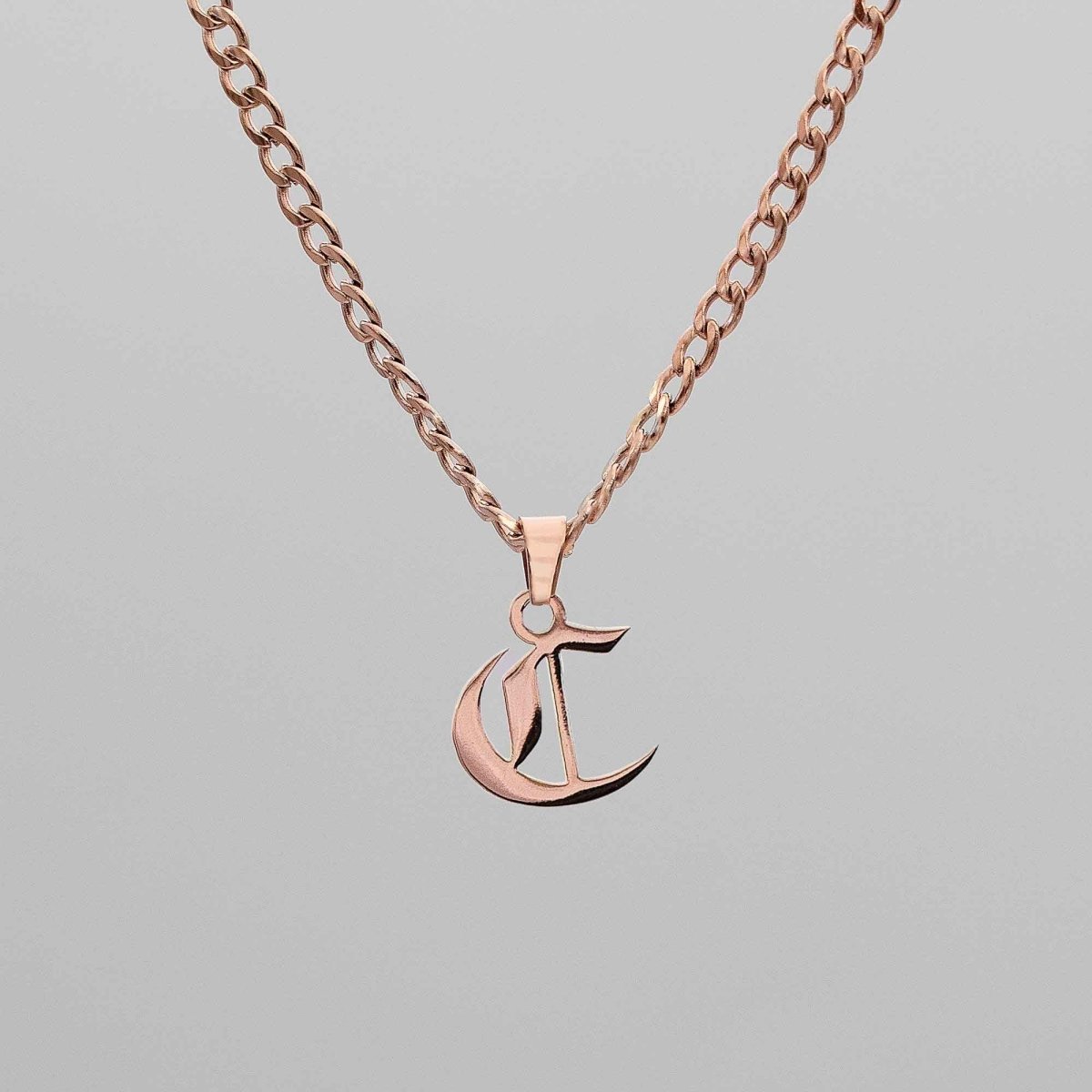 Cubana Initial Necklace - ISMI JEWELS