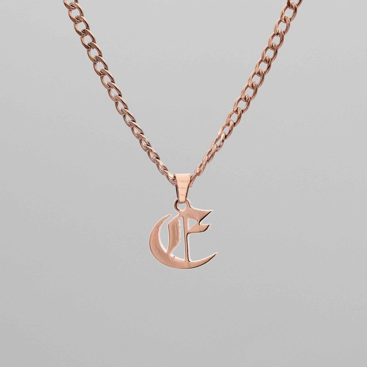 Cubana Initial Necklace - ISMI JEWELS