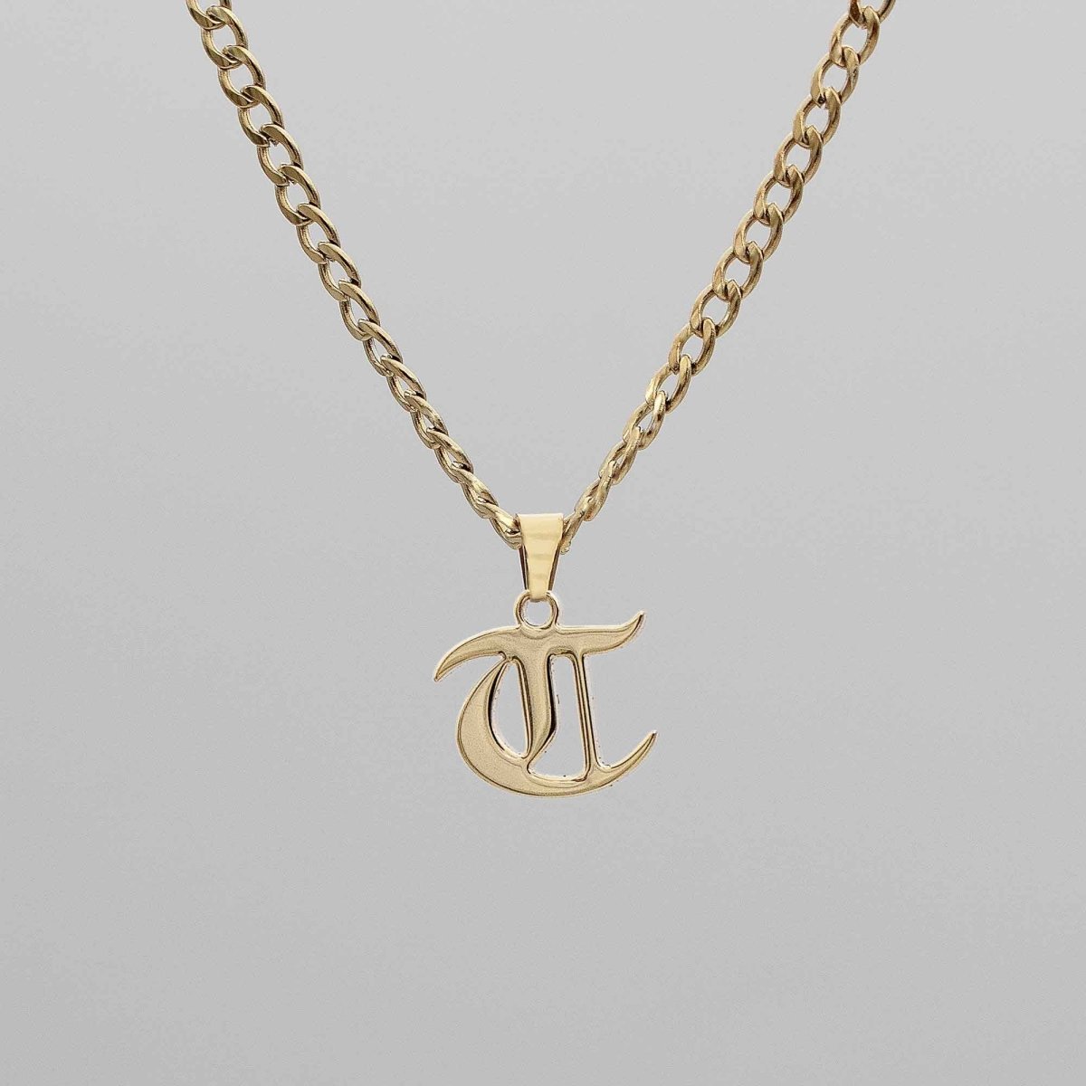 Cubana Initial Necklace - ISMI JEWELS