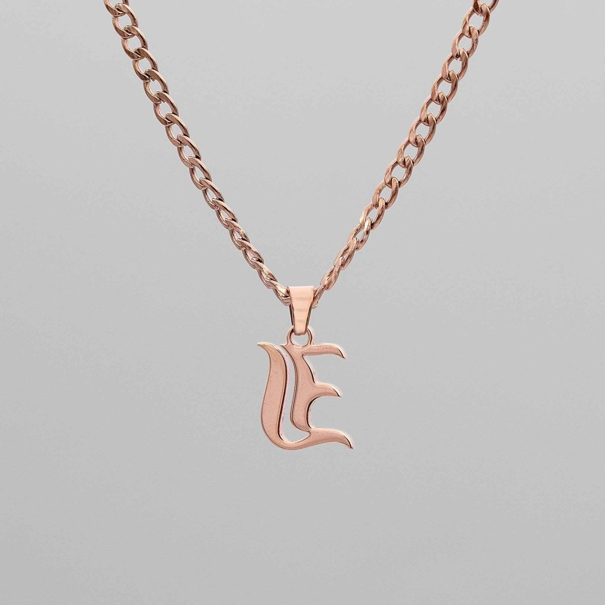 Cubana Initial Necklace - ISMI JEWELS