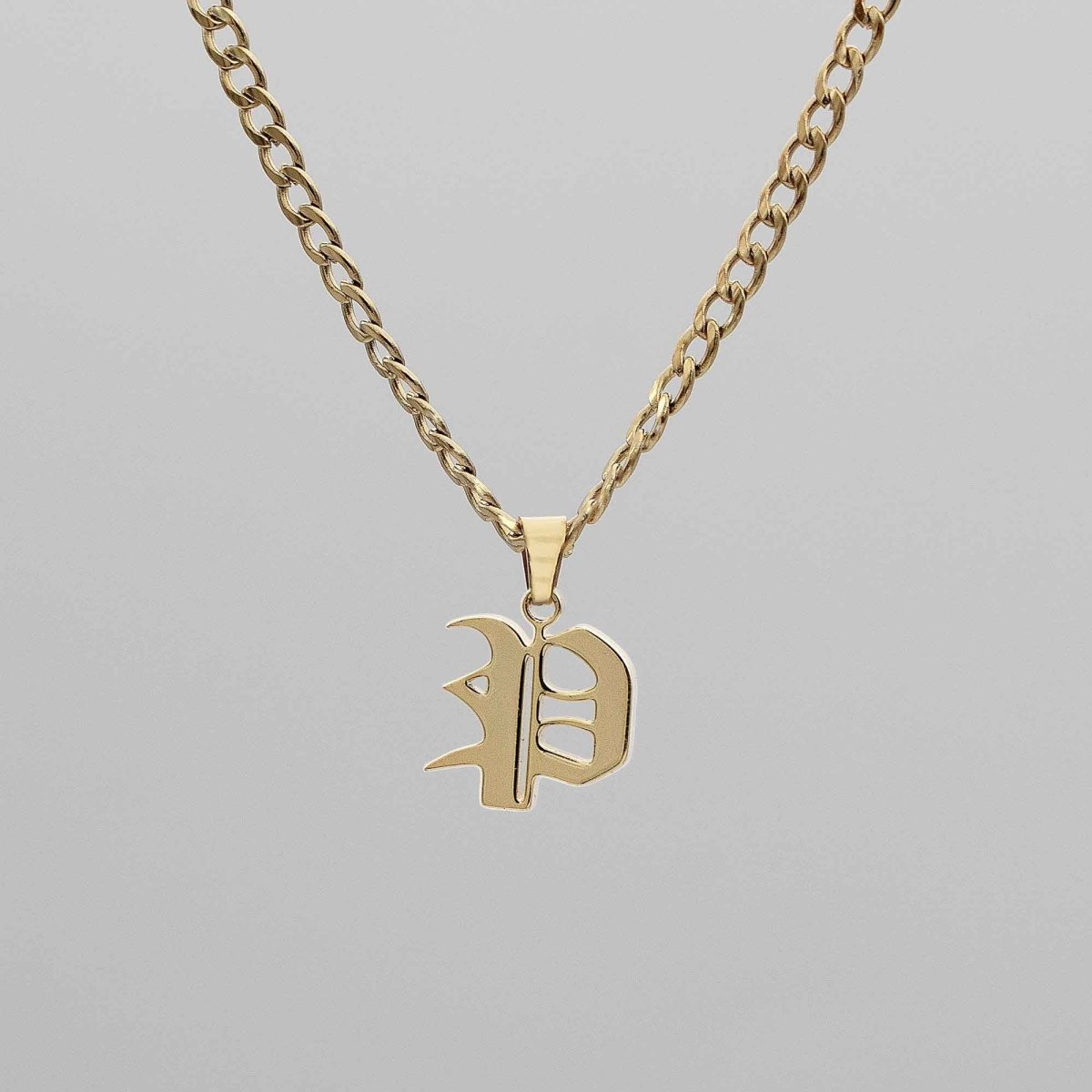 Cubana Initial Necklace - ISMI JEWELS
