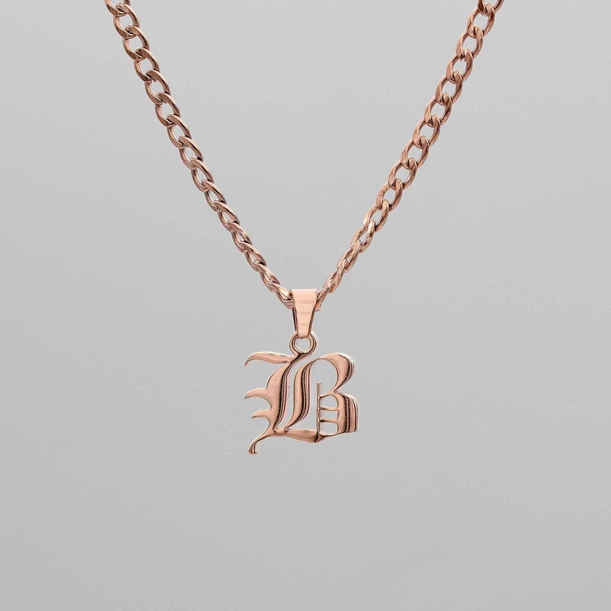 Cubana Initial Necklace - ISMI JEWELS