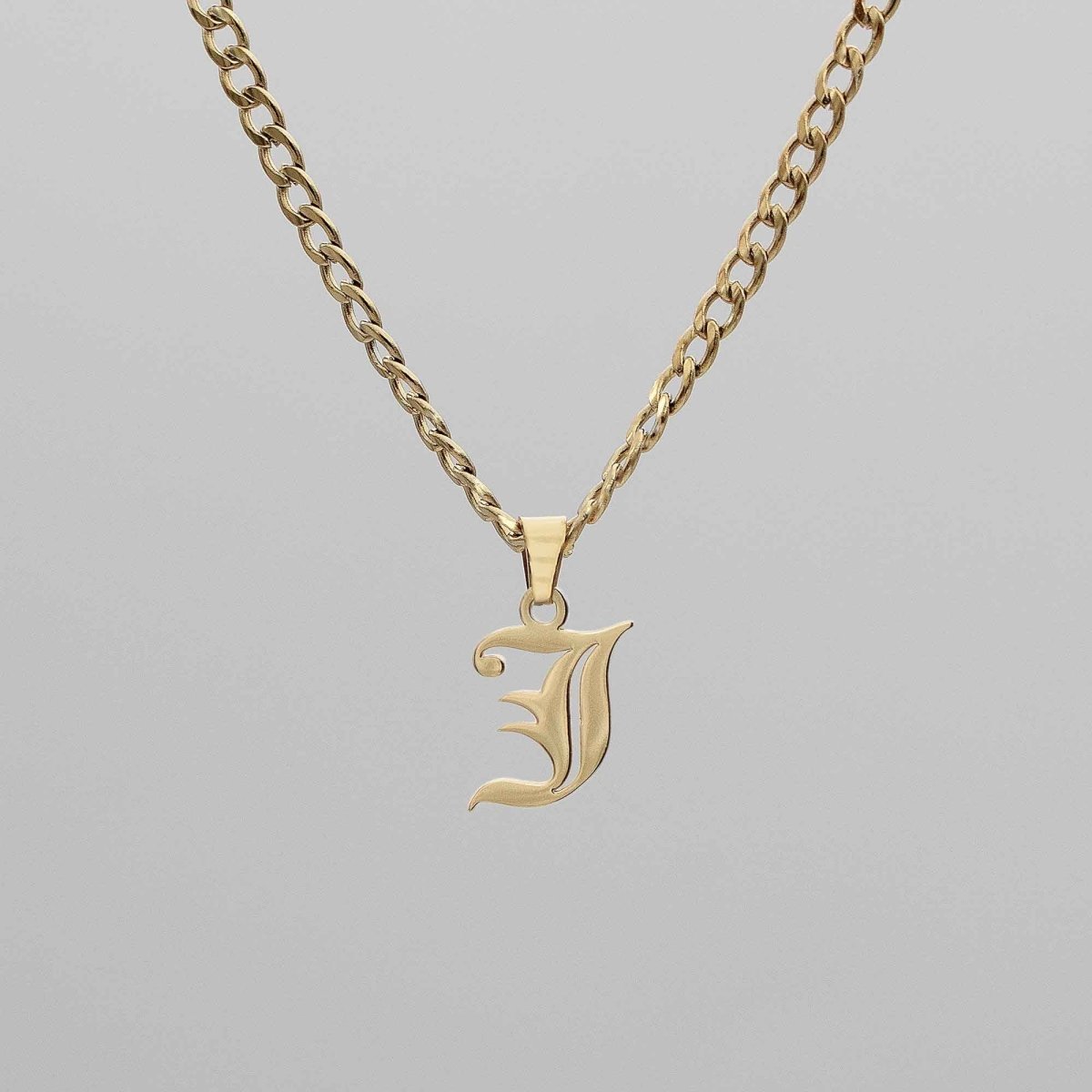 Cubana Initial Necklace - ISMI JEWELS