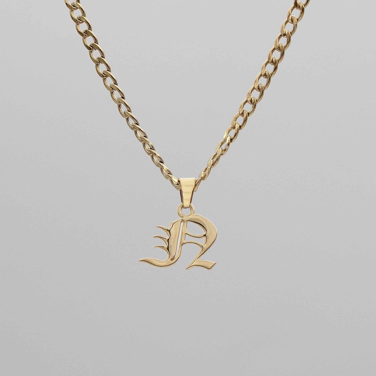 Cubana Initial Necklace - ISMI JEWELS