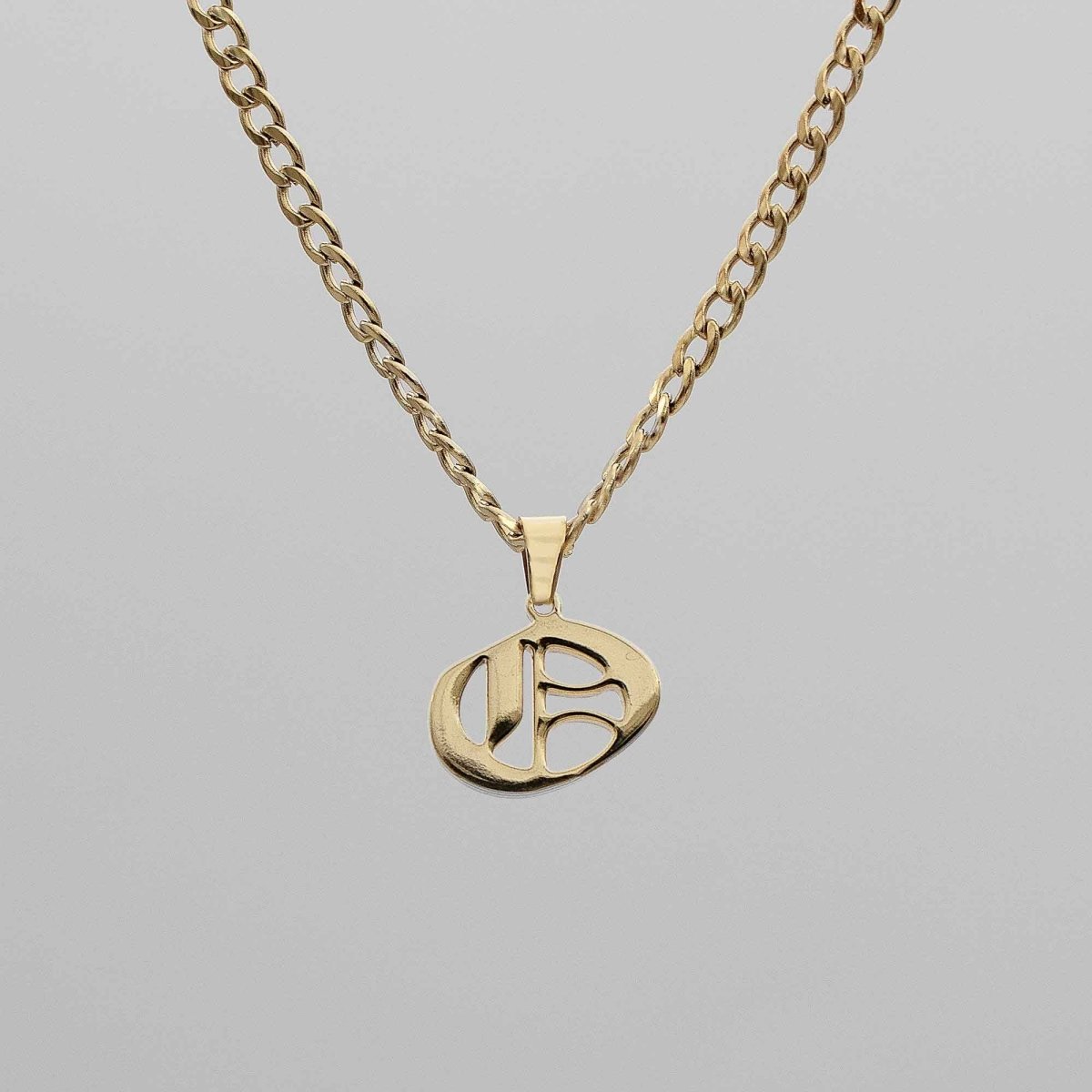 Cubana Initial Necklace - ISMI JEWELS