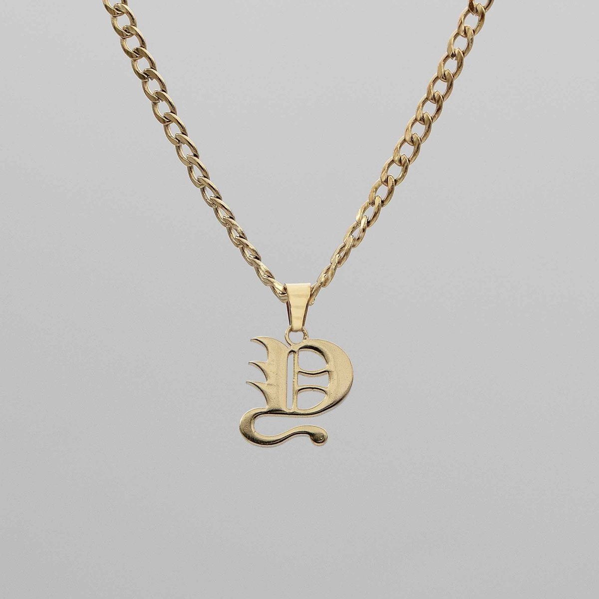 Cubana Initial Necklace - ISMI JEWELS