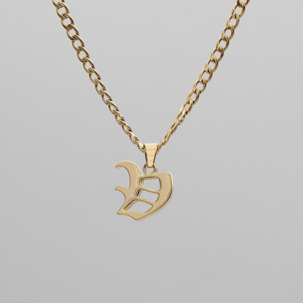 Cubana Initial Necklace - ISMI JEWELS