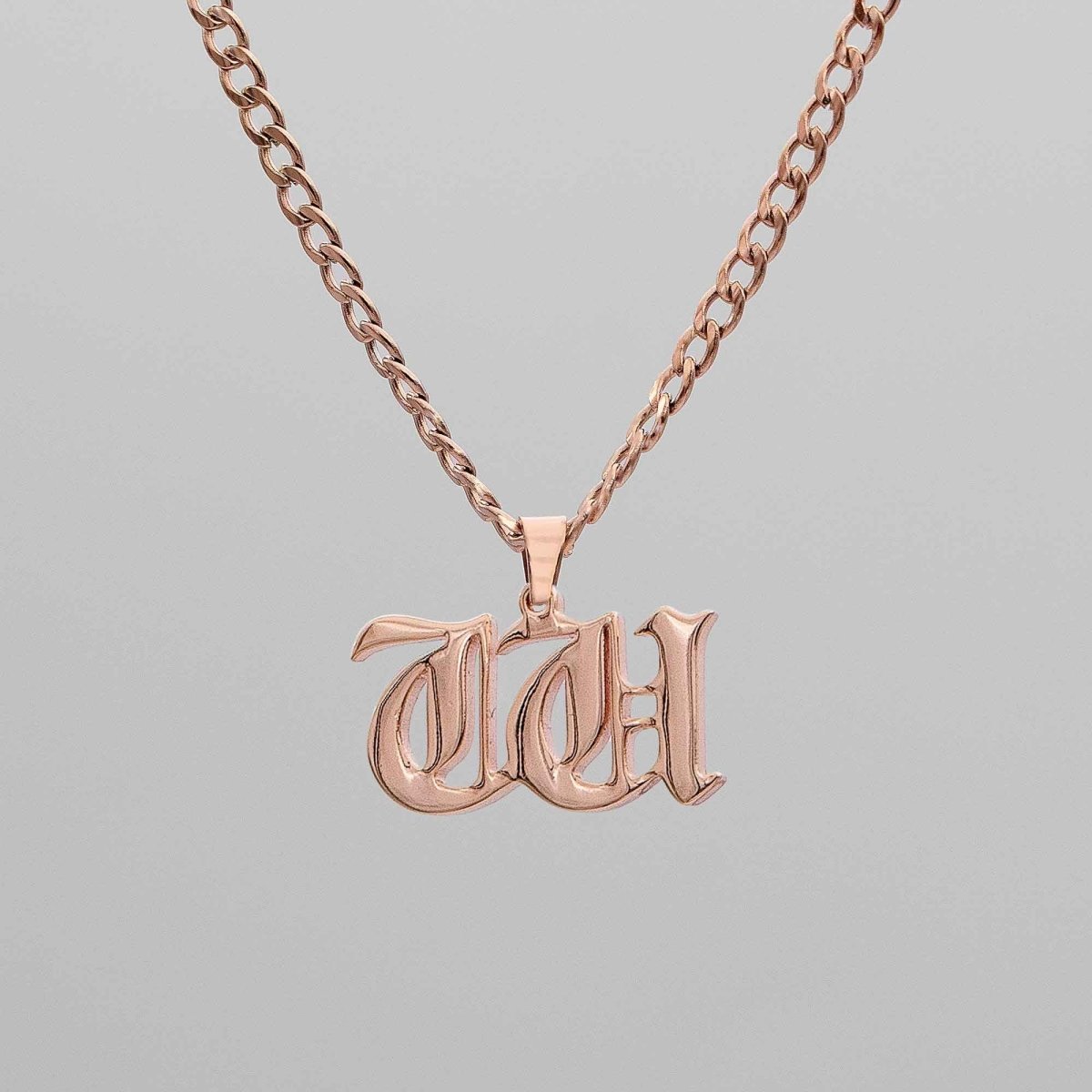 Cubana Initial Necklace - ISMI JEWELS