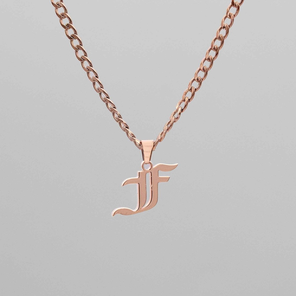 Cubana Initial Necklace - ISMI JEWELS
