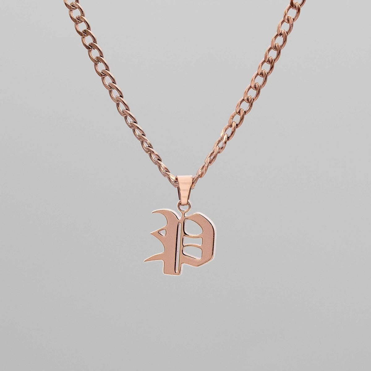 Cubana Initial Necklace - ISMI JEWELS