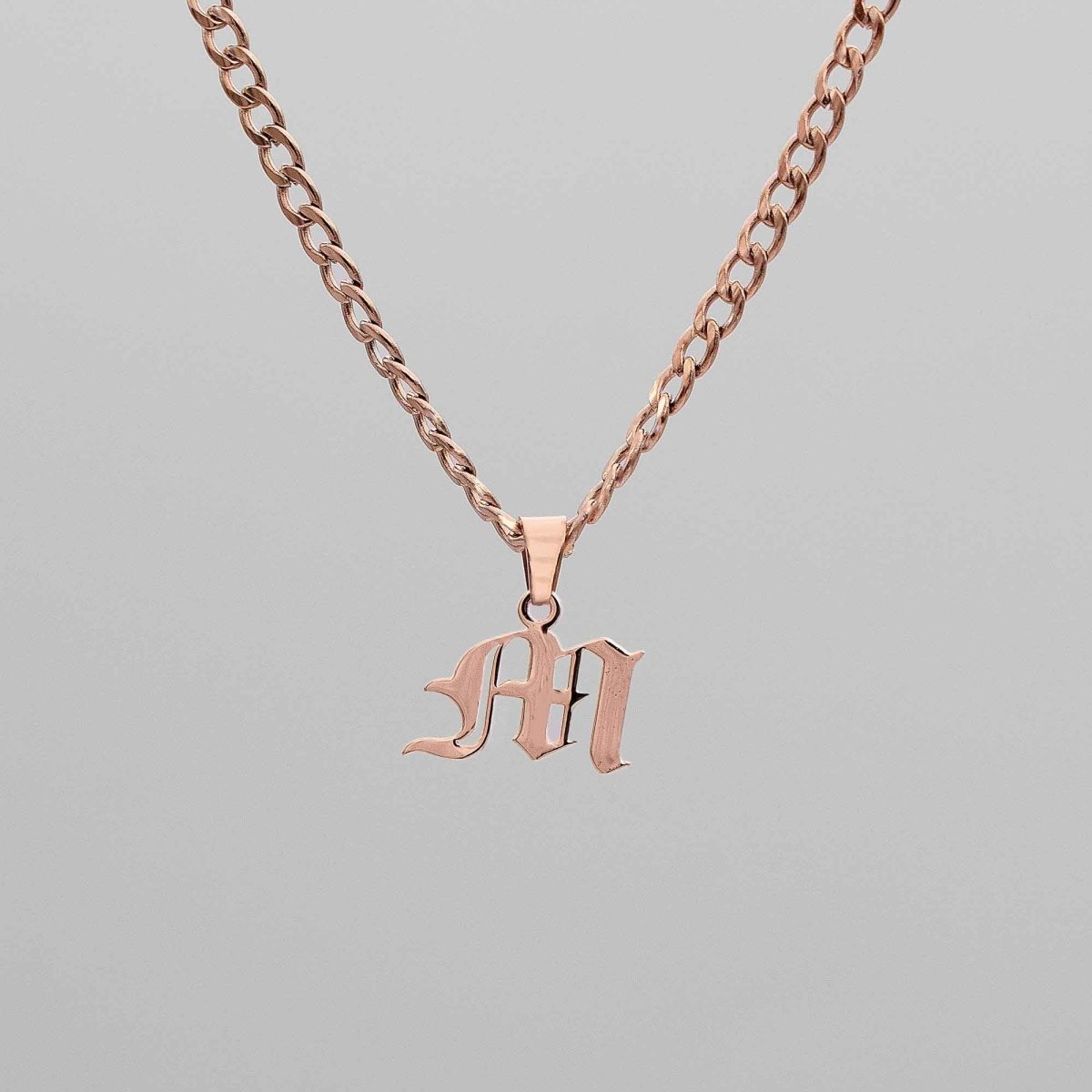 Cubana Initial Necklace - ISMI JEWELS