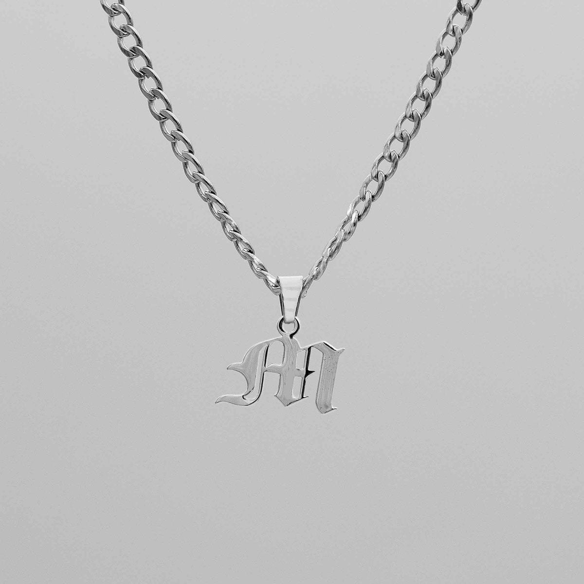 Cubana Initial Necklace - ISMI JEWELS