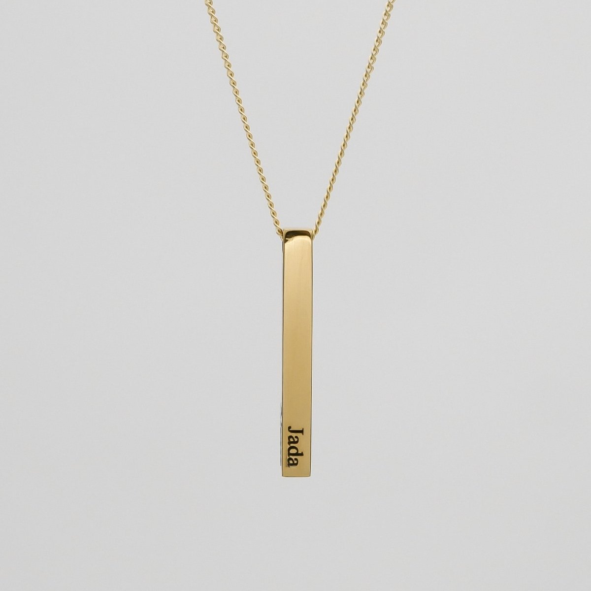 Custom Bar Necklace - ISMI JEWELS