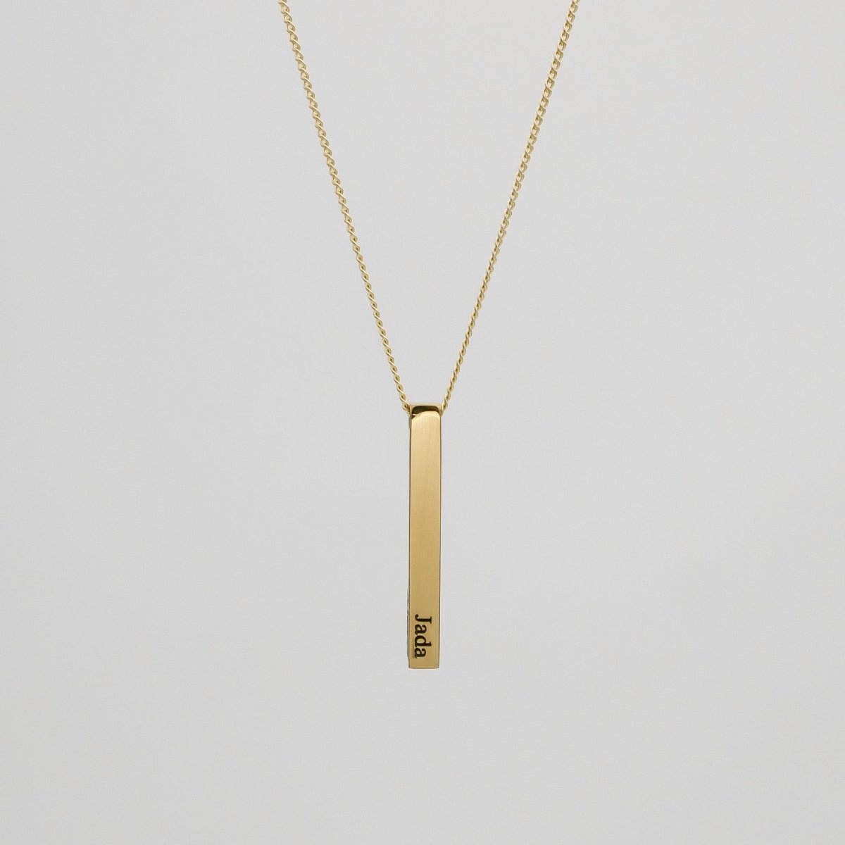 Custom Bar Necklace - ISMI JEWELS