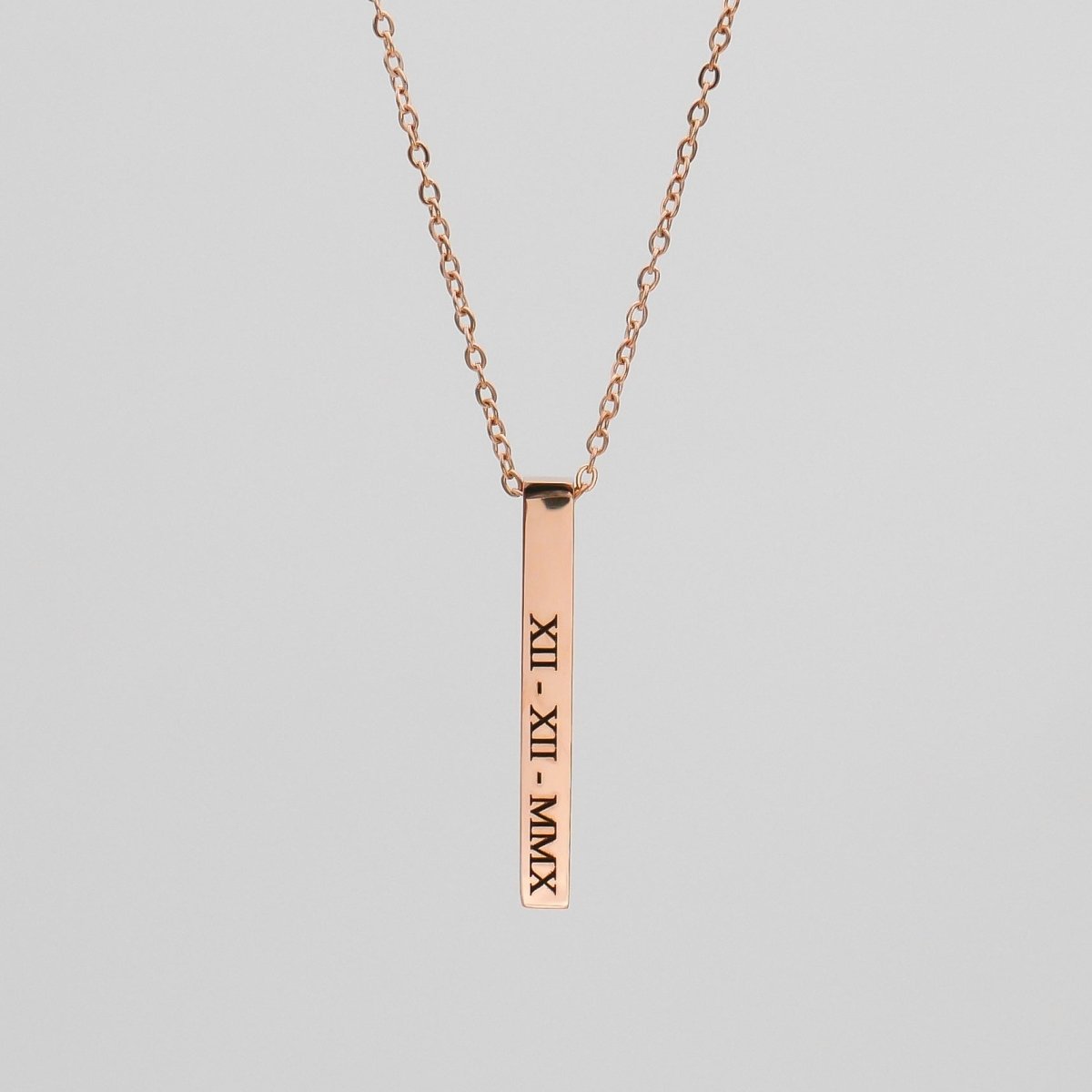 Custom Bar Necklace - ISMI JEWELS