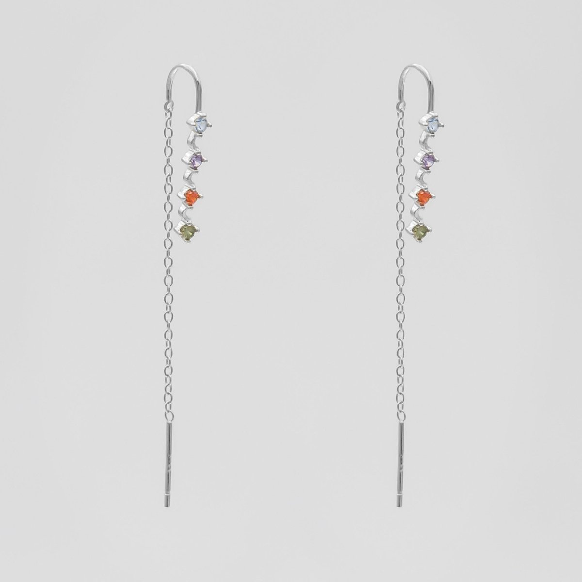 CZ Drop earrings - ISMI JEWELS