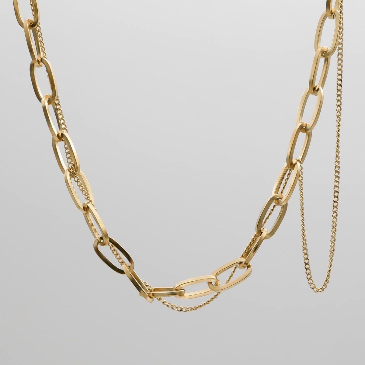 Dana Double Layered Necklace - ISMI JEWELS