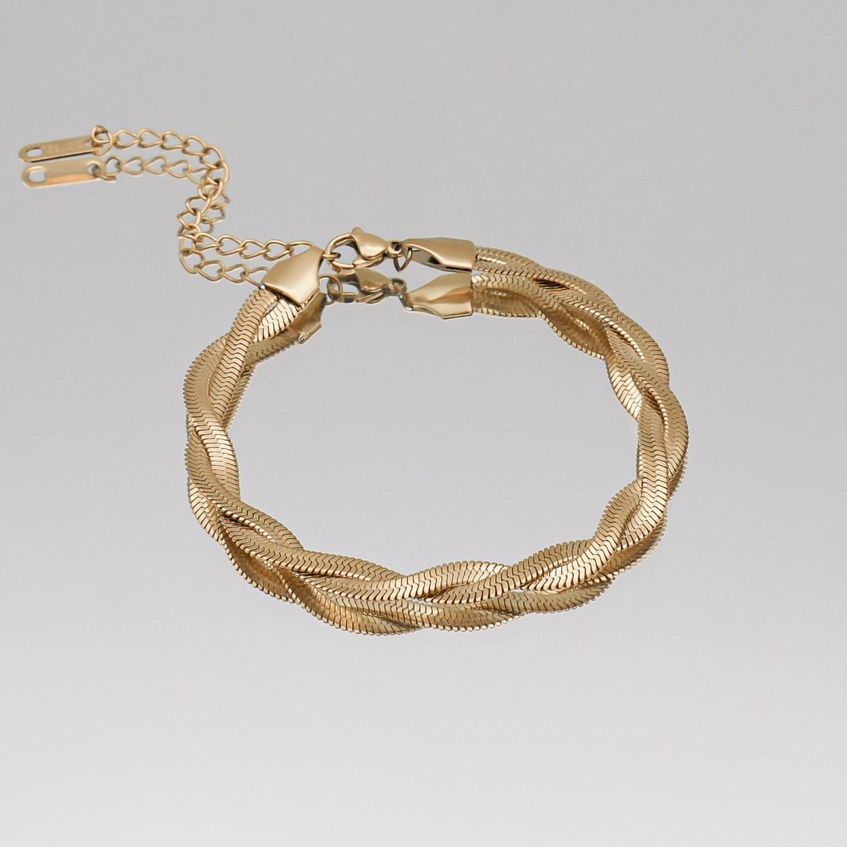 Double Herringbone Bracelet - ISMI JEWELS