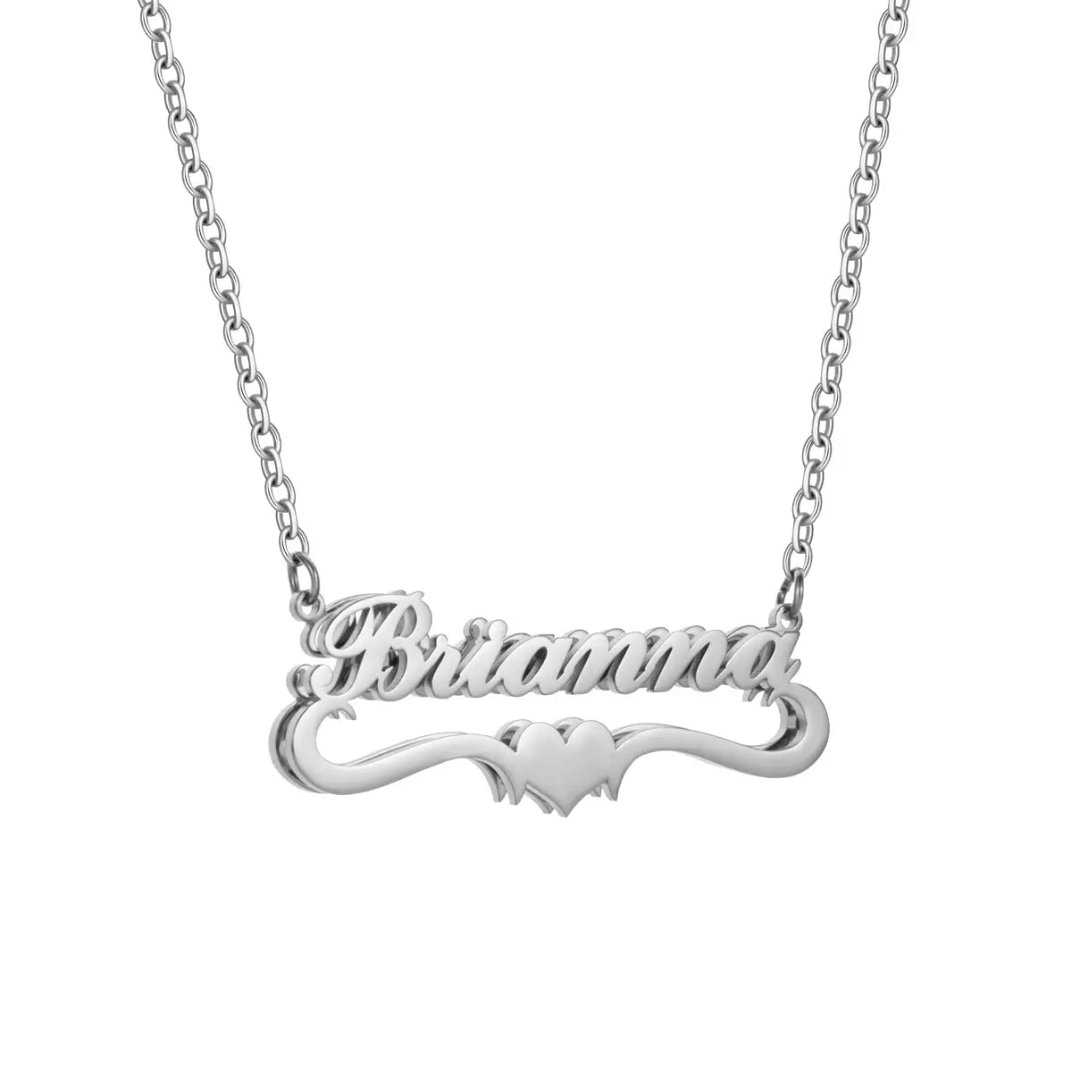 Double Layer Custom Name Necklace - ISMI JEWELS