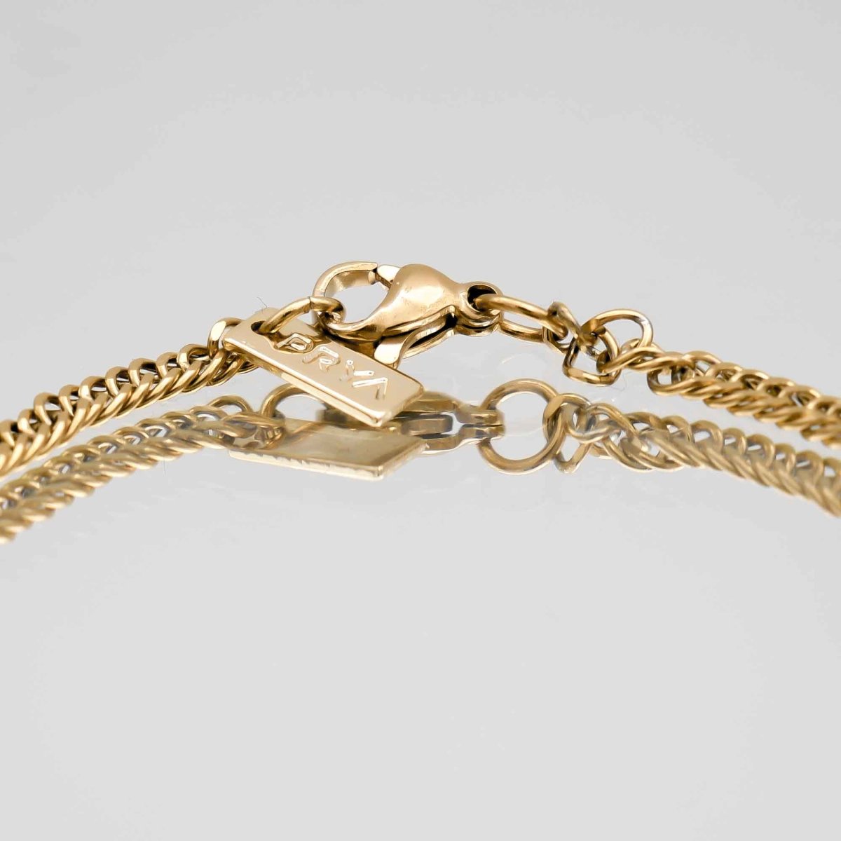 Double Link Curb Chain Bracelet - ISMI JEWELS