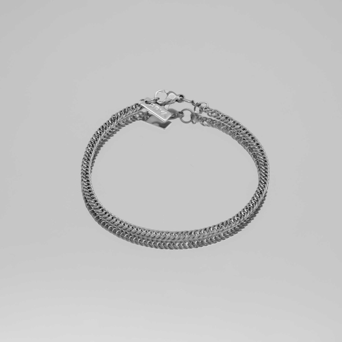 Double Link Curb Chain Bracelet - ISMI JEWELS